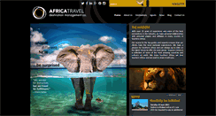 Desktop Screenshot of africatravel-dmc.com